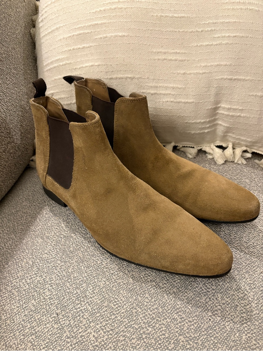 ASOS Suede Chelsea Boots